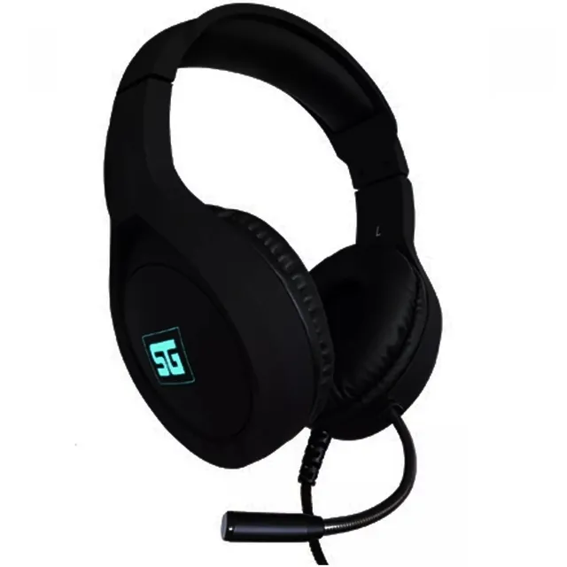 Diadema Gamer Vorago Hs-501 Rgb Con Micrófono Para Juego