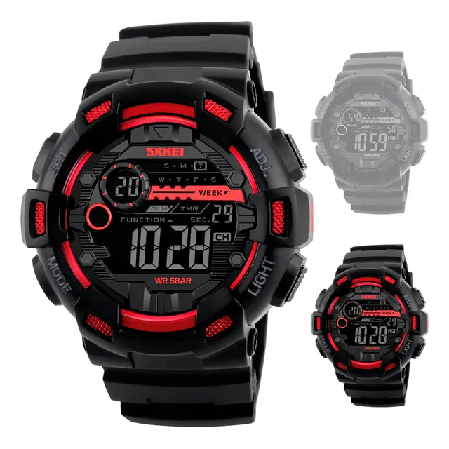 Reloj Deportivo Multifunción Cronómetro Original Skmei 1243