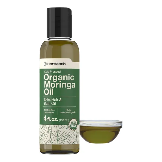 Suplemento Horbäach Aceite De Moringa Orgánico 118 Ml