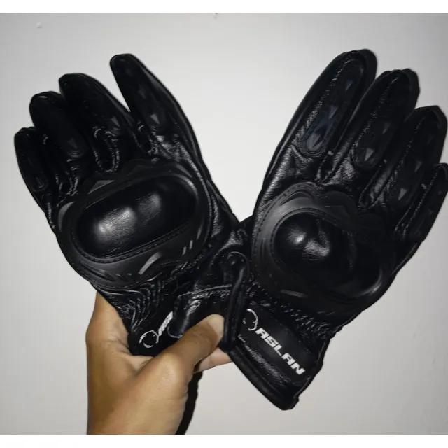 Guantes Aslan Táctiles Cuero Pantalla Táctil S