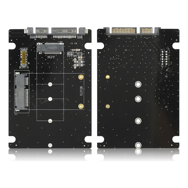 2 En 1 Mini M.2 Ngff Y Msata Ssd A Disco Duro Sata 3.0