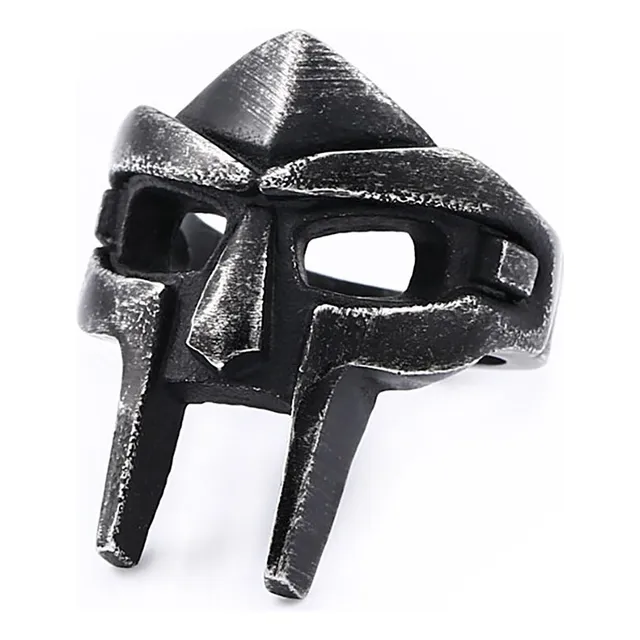 Anillos Goth Hip Hop Mf Doom Para Hombre Y Niño, Punk Egipci