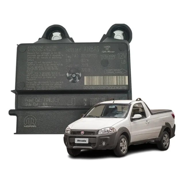 Modulo Central Air Bag Fiat Strada 52091112 Original Fiat