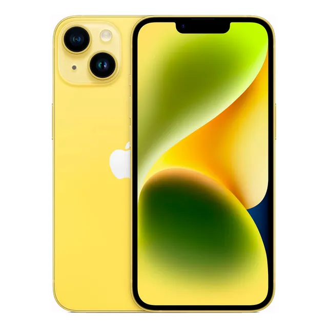 Apple Iphone 14 512gb Amarillo Estética De 9 Batería De 80-90% Grado A Esim Celular Reacondicionado Amarillo