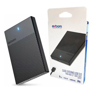 Hd Externo Portátil 500gb Usb 3.0 Exbom Compatível Com Videogame - Cor Preto Hd Externo Portátil 500gb Usb 3.0 Exbom Compatível Com Videogame - Cor Preto
