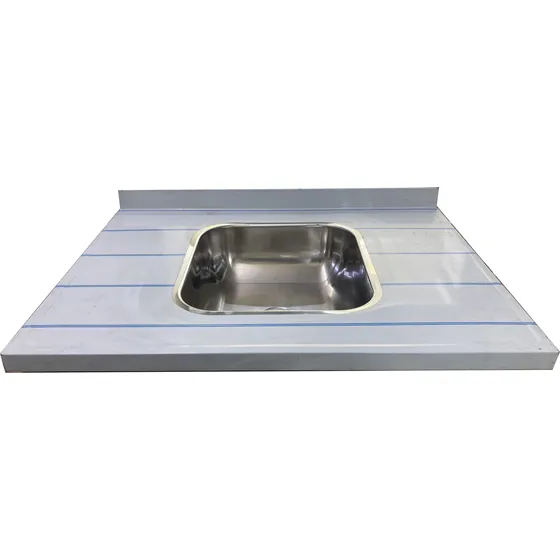 Mesada De Acero De 80 Cm.