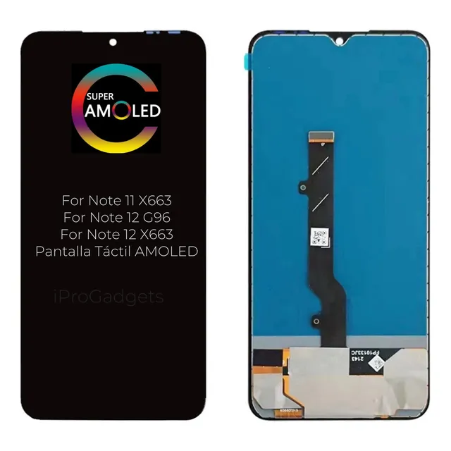 P-m Pantalla Táctil Amoled Para Infinix Note 11 12 X663 G96