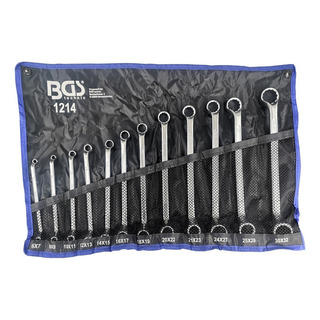 Juego Llaves Acodadas 6x7 - 30x32 Mm | Bgs 1214 Juego Llaves Acodadas 6x7 - 30x32 Mm | Bgs 1214