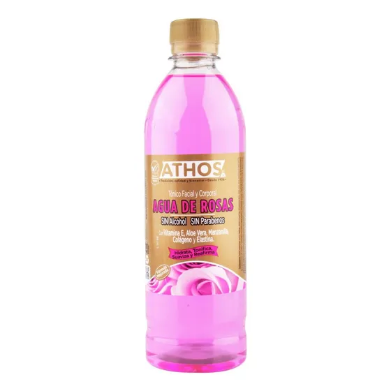 Agua De Rosas Athos 500 Ml