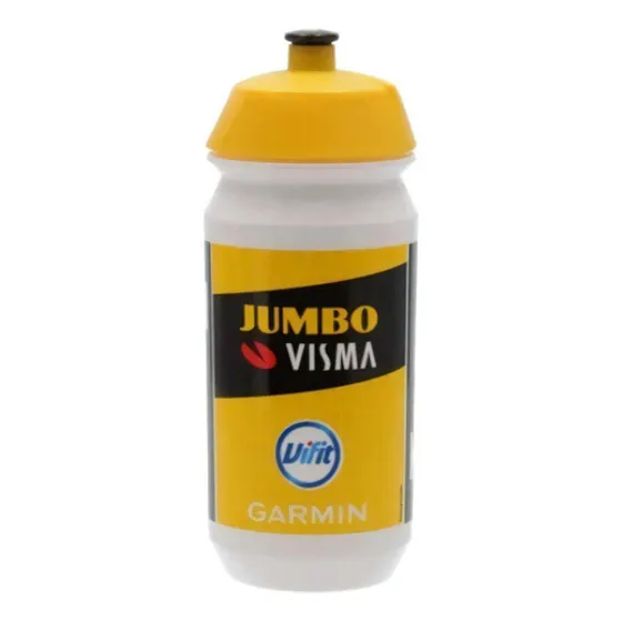Caramanhola Garrafa Tacx Shiva 500ml Pro Team Ciclismo Cor Jumbo (branco Com Amarelo)