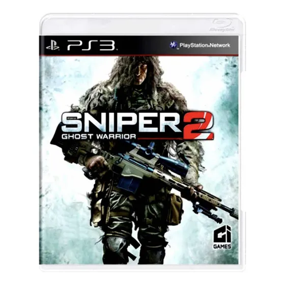 Jogo Sniper Ghost Warrior 2 - Ps3 - Original Seminovo