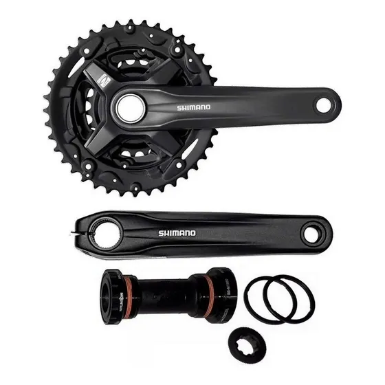 Pedivela Shimano Fc Mt210 40/30/22 Integrado + Movimento 27v