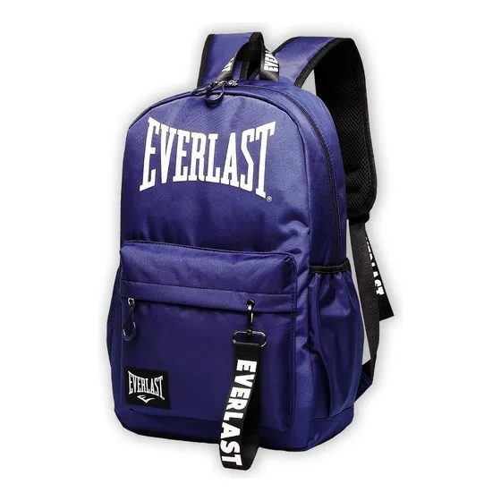 Mochilas Urbana Para Secundario Universidad Adolescentes Color Azul Diseño de la tela Liso