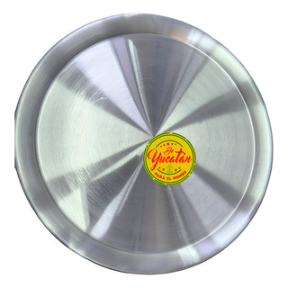 1 Charola Redonda Para Pizza De 35 Cm De Aluminio Para Horno 1 Charola Redonda Para Pizza De 35 Cm De Aluminio Para Horno