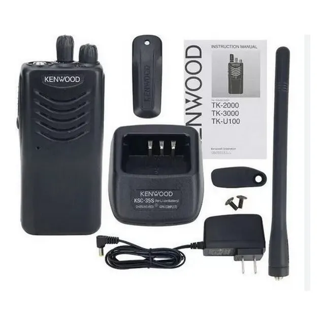 Radio Profesional Kenwood Original Tk-3000 Uhf 16 Canales