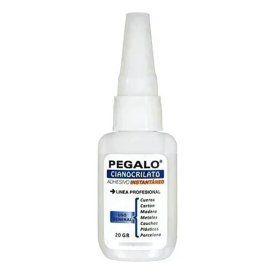 Ciano Pegamento Cianoacrilato Pegalo x 20g