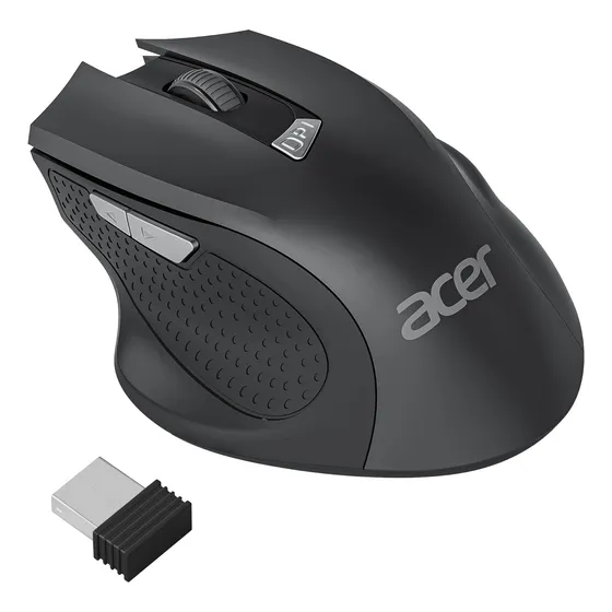 Mouse Acer Inalambrico Usb 6 Botones