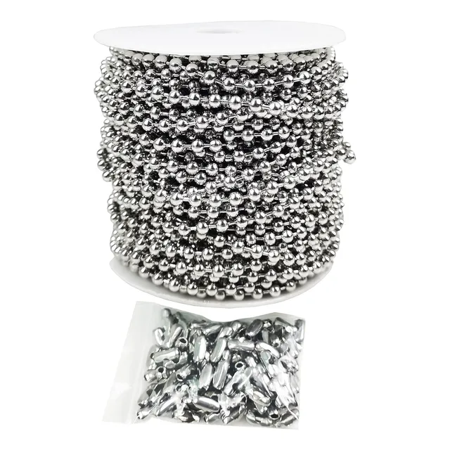 (r) Cadena De Bolas De Acero Inoxidable 304-1/8  (3.2mm...