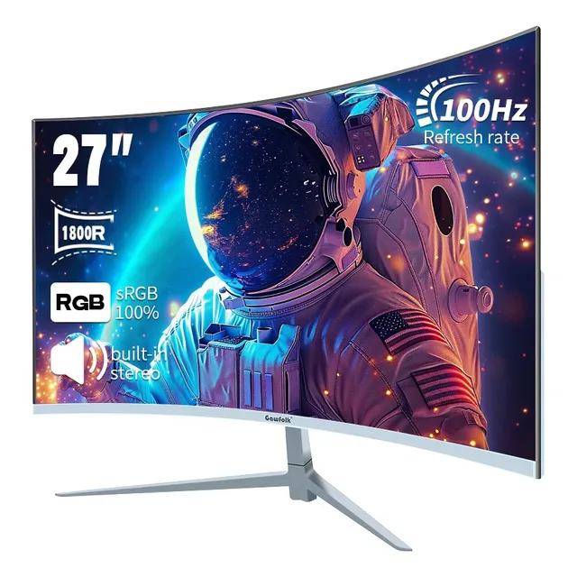 Monitor Gaming Gawfolk 27 100hz Altavoces Integrados 127v