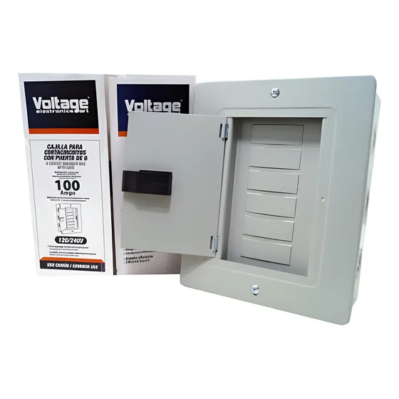 Tablero 6 Circuitos Con Puerta