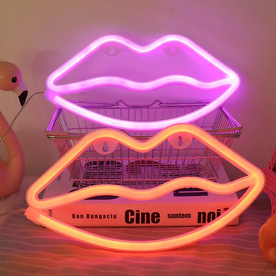 Letrero Decorativo Ledneon Con 3 Luces Led De Neón Que Funci