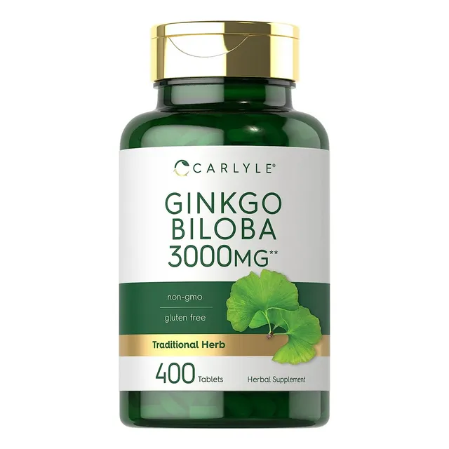 Ginkgo Biloba 400 Unidades Premium Eg G46 Sabor Sin Sabor