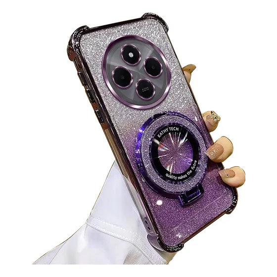 Funda For Xiaomi Poco C75 Rudo Uso Case Magnética Mujer