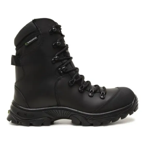 Bota Tactica Alta Cuero 100% Impermeable Magnum Kallucci