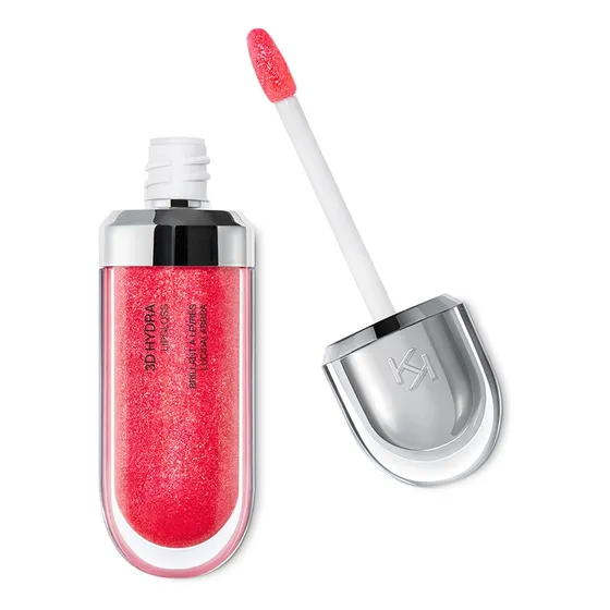 Brilho labial kiko milano 3d hydra 12 vermelho perolado amarílis brillante