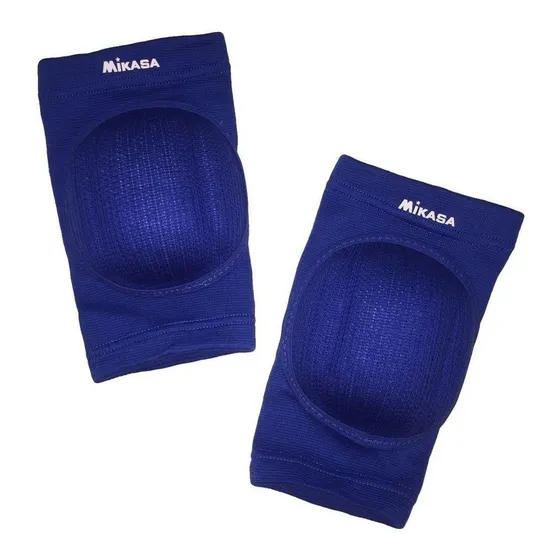Rodillera Voley Mikasa Profesional Acolchadas Volley Cke Color Azul Talle Senior