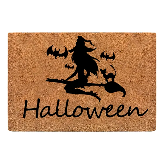 Capacho De Halloween N Floor Mat Welcome Home Front Door Dec