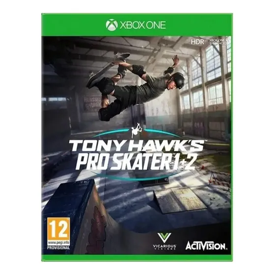Jogo Xbox One Tony Hawks Pro Skater 1 & 2 Lacrado Europeu
