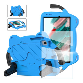 Mica+ Funda Para Galaxy Tab A9 Plus Goma Correa Uso Rudo Ice Mica+ Funda Para Galaxy Tab A9 Plus Goma Correa Uso Rudo Ice
