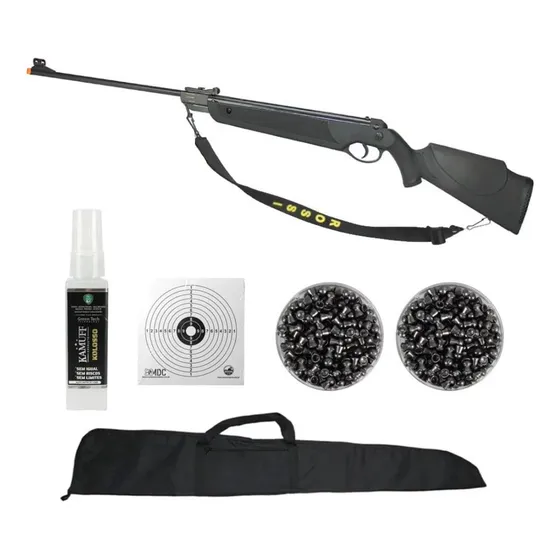 Carabina Pressão Dione Nitro 4g 5,5mm Gr55kg Rossi + Kit Ii 
