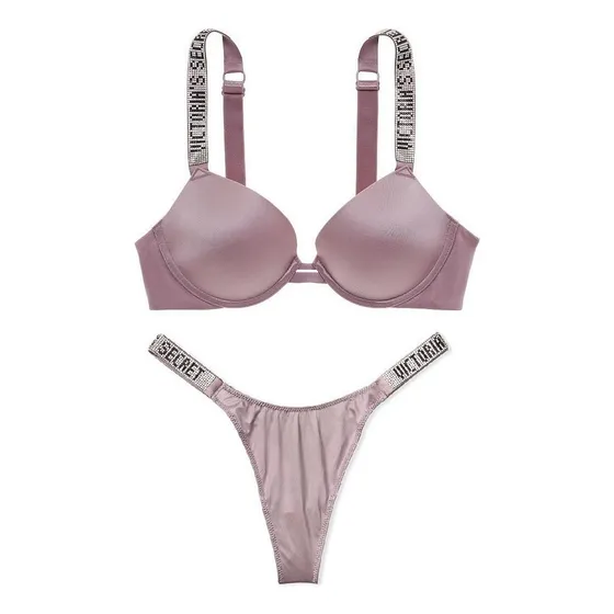 C^ Coordinado Very Sexy Victorias Secret Original Brillos