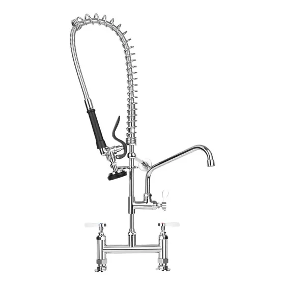Llave Prelavado Cocina Comercial Grifo Mezclador Extensible