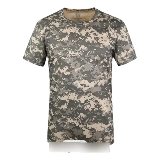Camisa  Deportiva Estampado Militar Esdy
