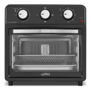 Fritadeira Air Fryer Bcfr05 Bella Cuccina 12l 1500w Preto Fritadeira Air Fryer Bcfr05 Bella Cuccina 12l 1500w Preto