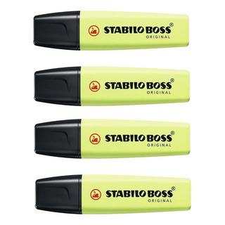 Kit De Caneta Marca Texto Stabilo Boss Original C/4 Unidades Kit De Caneta Marca Texto Stabilo Boss Original C/4 Unidades
