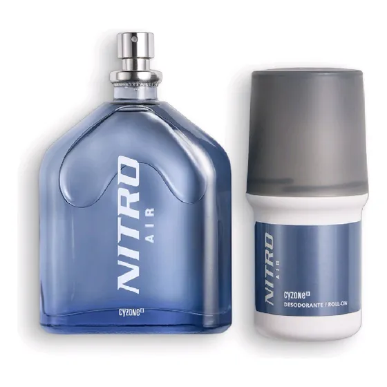 Set  Nitro Air 100ml + Desodorante Cyzone. Original