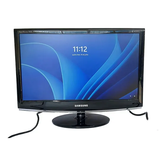 Monitor Samsung  20'' Polegadas 2033swplus Vga/ Dvi