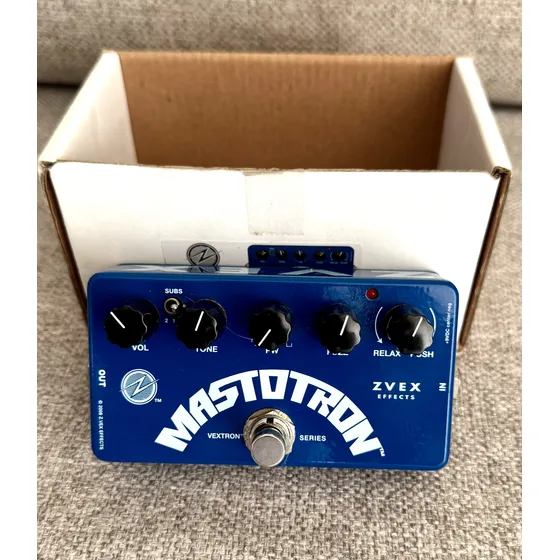 Pedal Fuzz Zvex Mastotron Para Guitarra