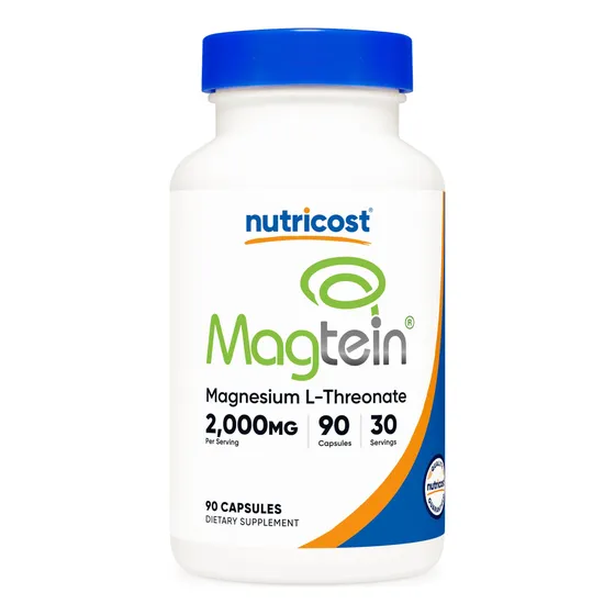 Suplemento Nutricost Magtein Magnesio L-treonato 2000 Mg