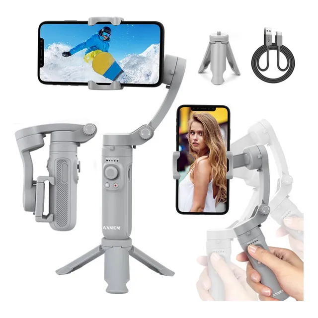 Gimbal estabilizador Axnen Hq3 Axis para teléfono celular