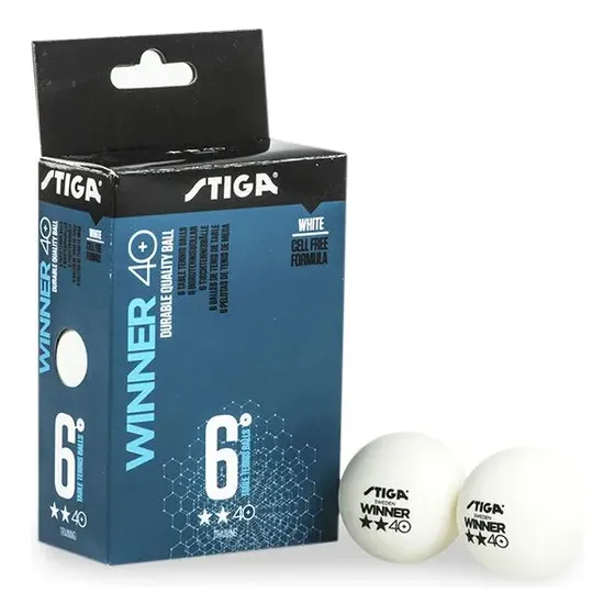 Pelotas Ping Pong Winner Stiga 2 Estrellas X6 Unid