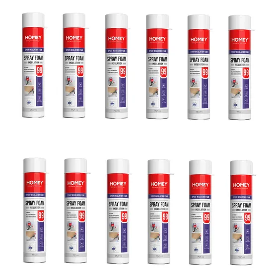 Espuma Poliuretano Proyectable P/ Pistola Incluye Pico X12un