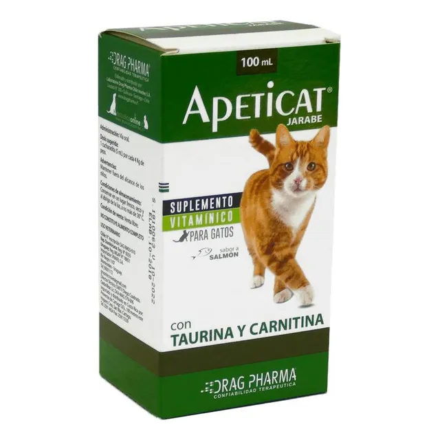 Apeticat Jarabe - Multivitaminico Para Gatos - Vetpetlifecl