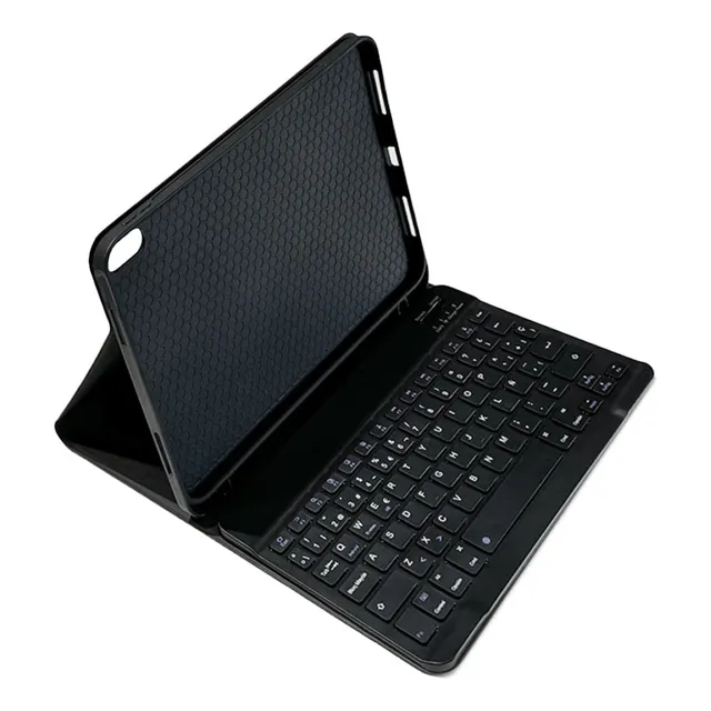 Funda Teraware Con Teclado Bt Para iPad 10ma Gen Negro