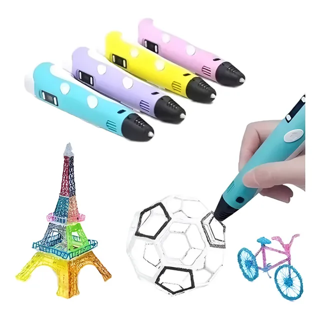 Lápiz Bolígrafo Impresora 3d + Filamentos Insumos Usb