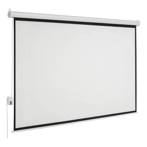 Pantalla  Proyector Eléctrica 120 Pulgadas Con Switch